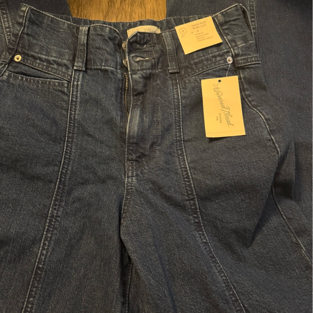 Universal Thread Dark Blue Relaxed Jeans